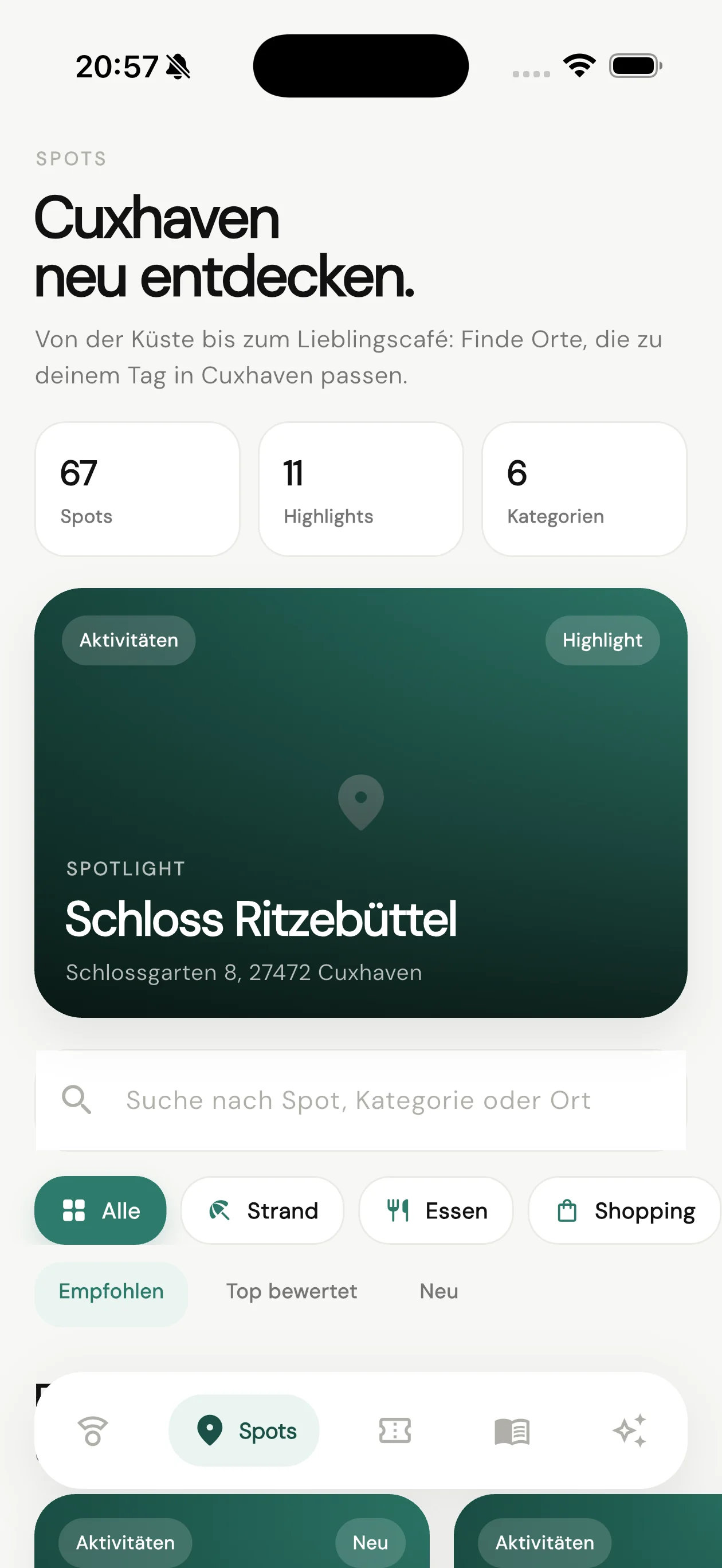 Cuxhaven Erleben Screenshot 2