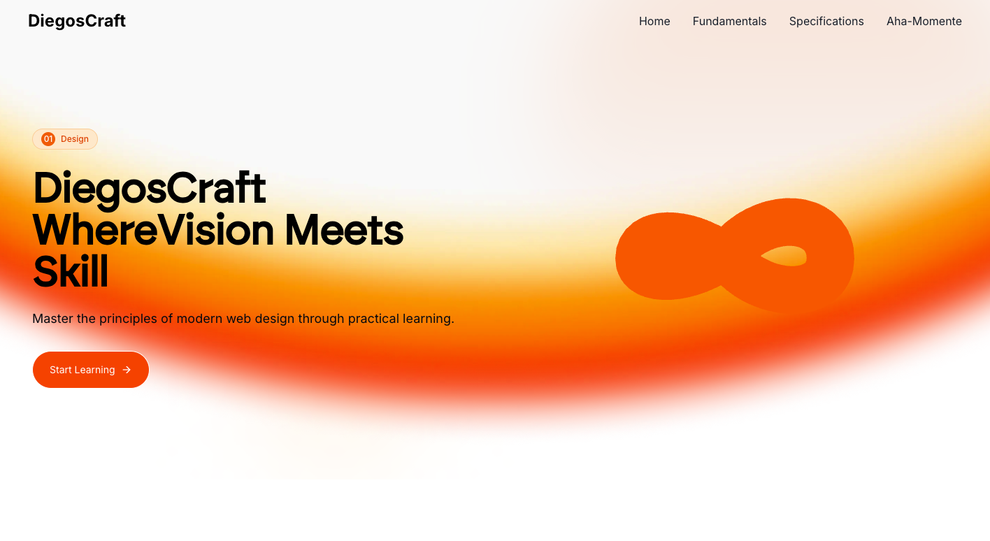 Craft Projekt Webseite (Showcase)