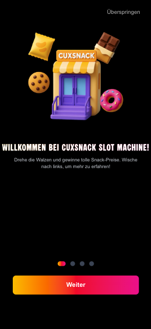 Cuxsnack Gewinnspiel Webseite