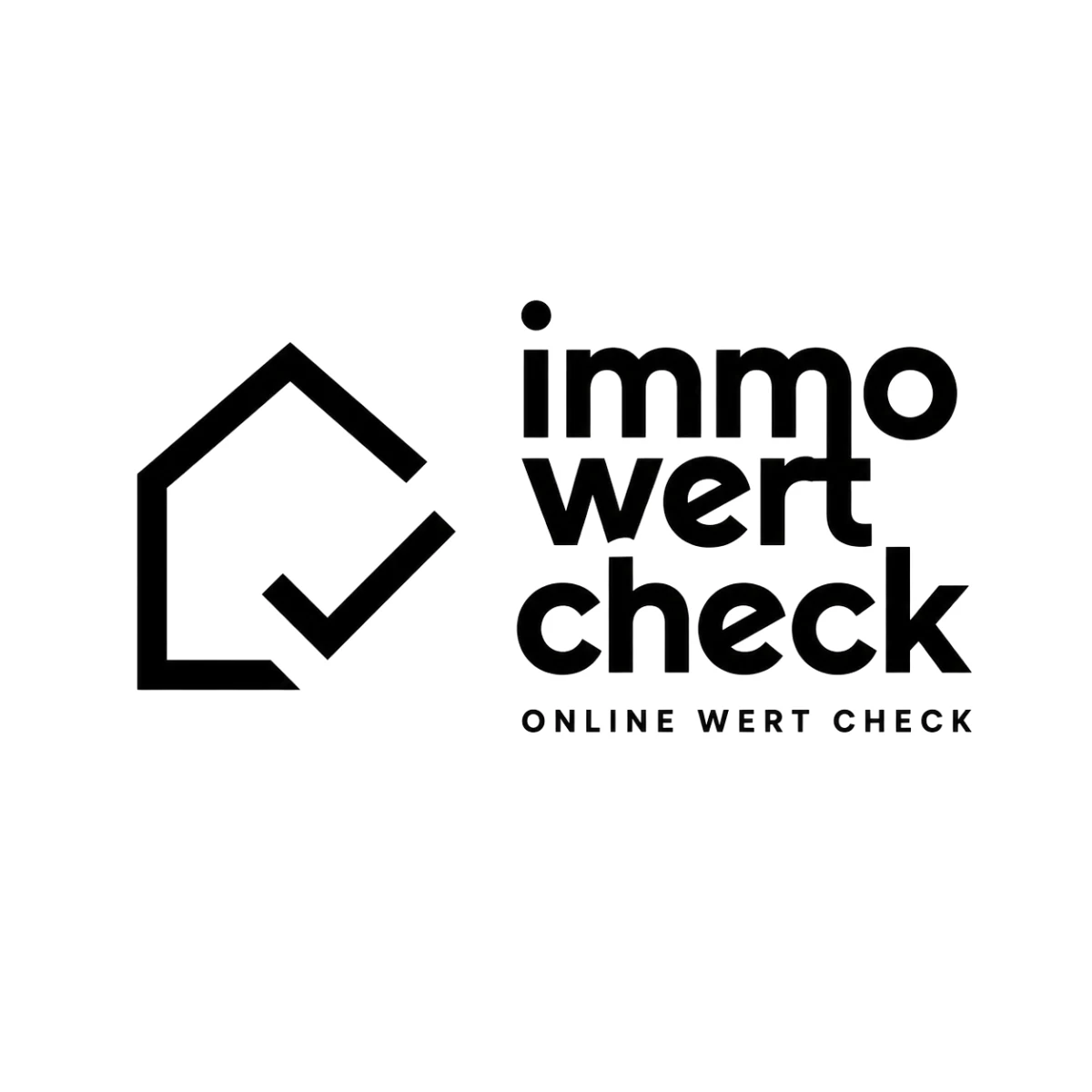 Immo Wert Check Logo Design