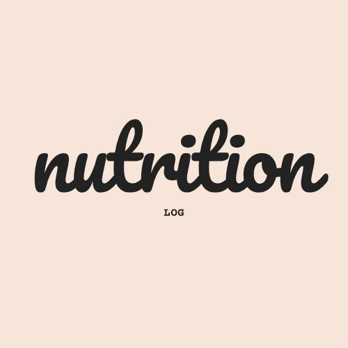 Nutrition Log Logo Design